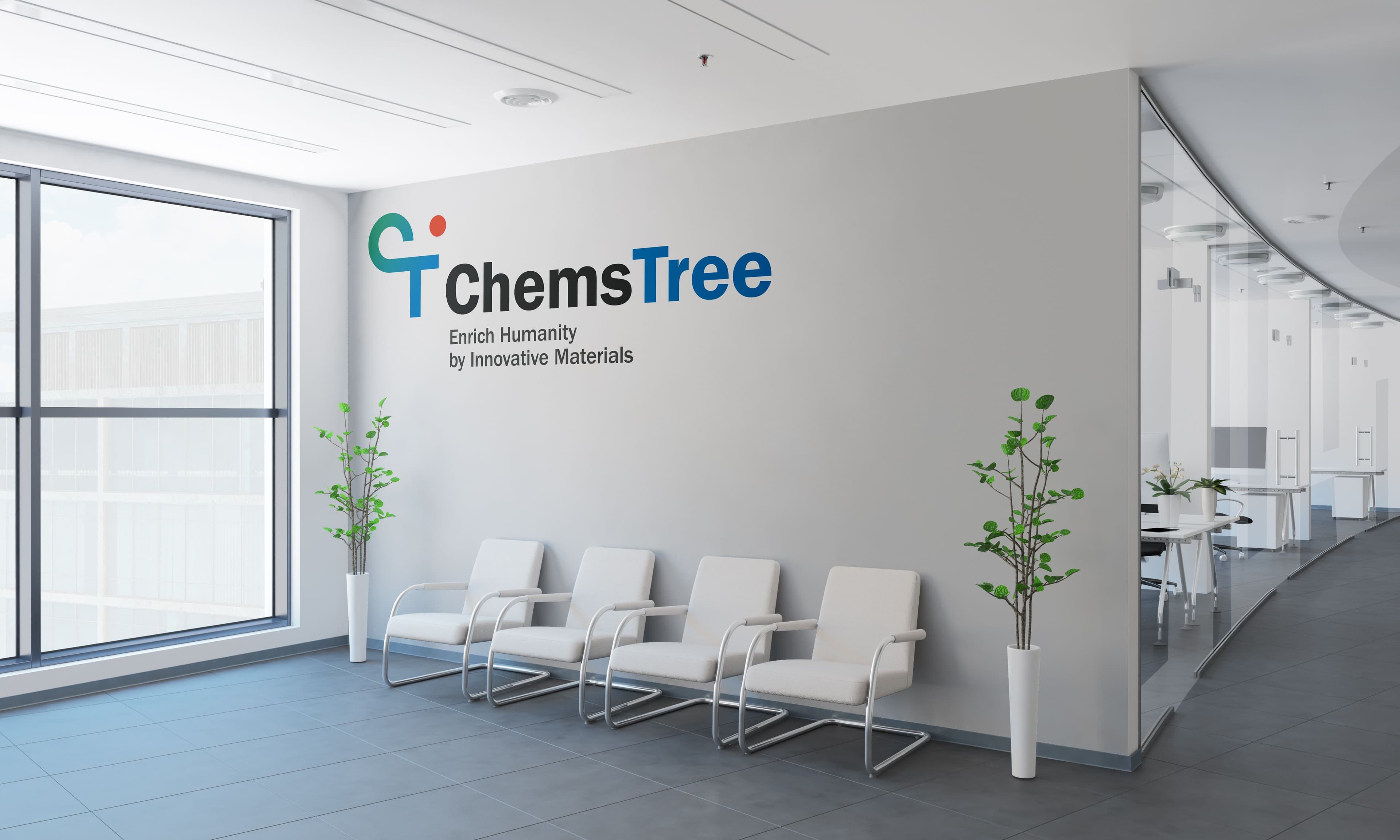 Chemstree 심벌마크의 활용예시